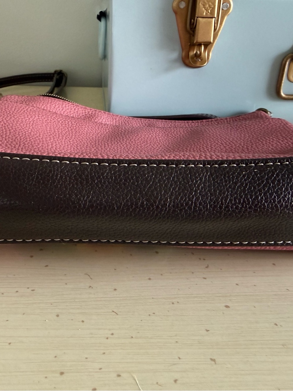 CHALA Pink Flamingo Deluxe Crossbody Bag Vegan Leather Whimsical Purse - Picture 10 of 10